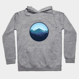 Snowy Mountain - Landscape Hoodie